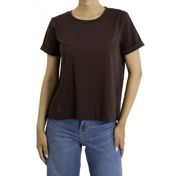 T-shirt tinta unita  girocollo